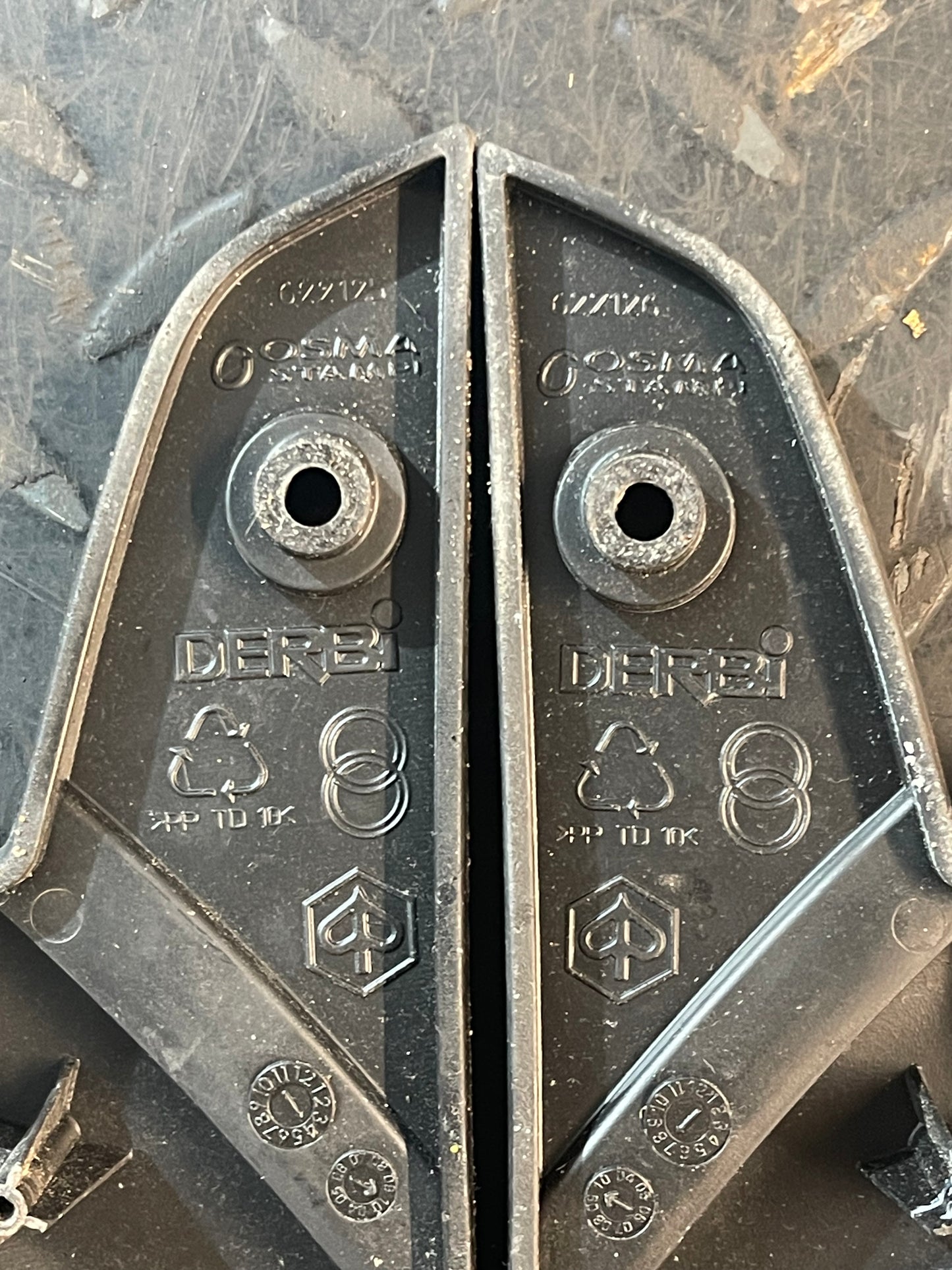 Vespa S Voetsteun Set