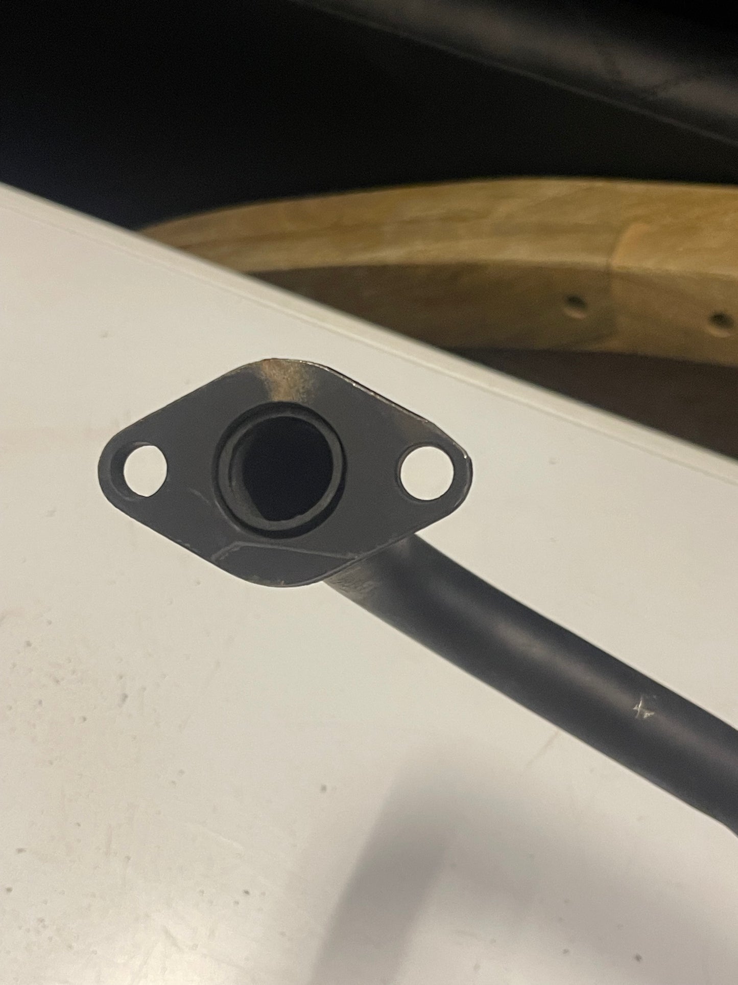 GY6 10” Uitlaat met spatbord aansluiting NIEUW