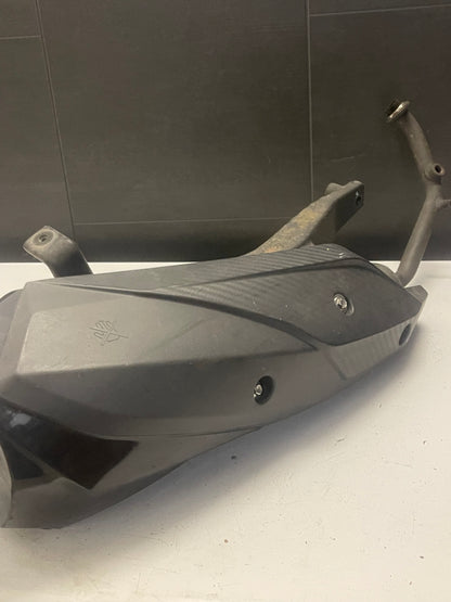 SYM Jet 14 4T Uitlaat & Hitteschild E4/E5 Origineel