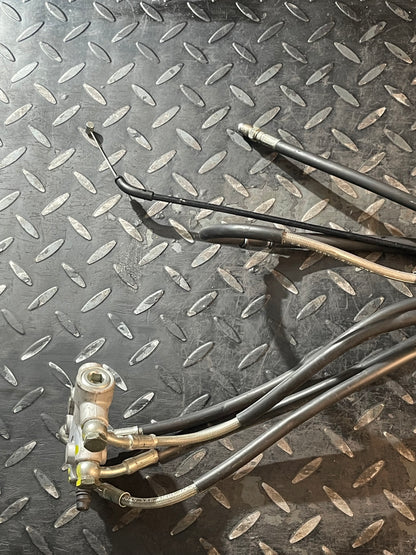 Complete Remleiding set + Voetrempomp Gilera Fuoco 500