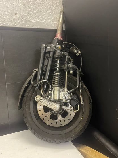 Gilera Fuoco 500 Voorvork & Voorwiel Links Compleet