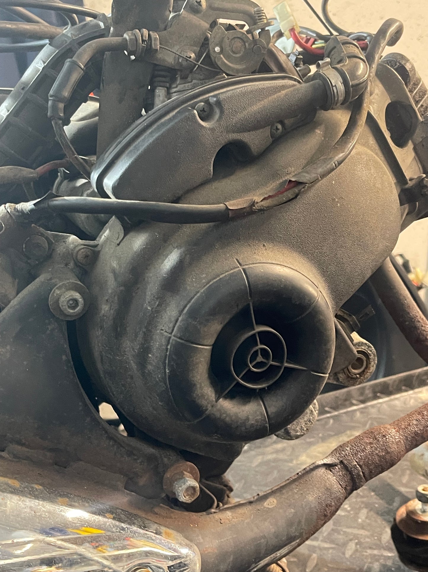 Compleet Motorblok Piaggio Vespa S 50 4 Takt (8500KM)