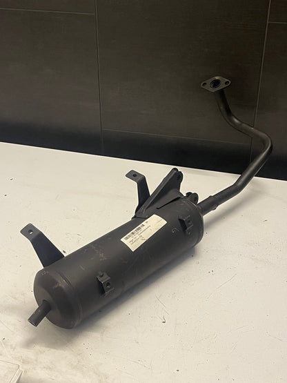 GY6 10” Uitlaat met spatbord aansluiting NIEUW