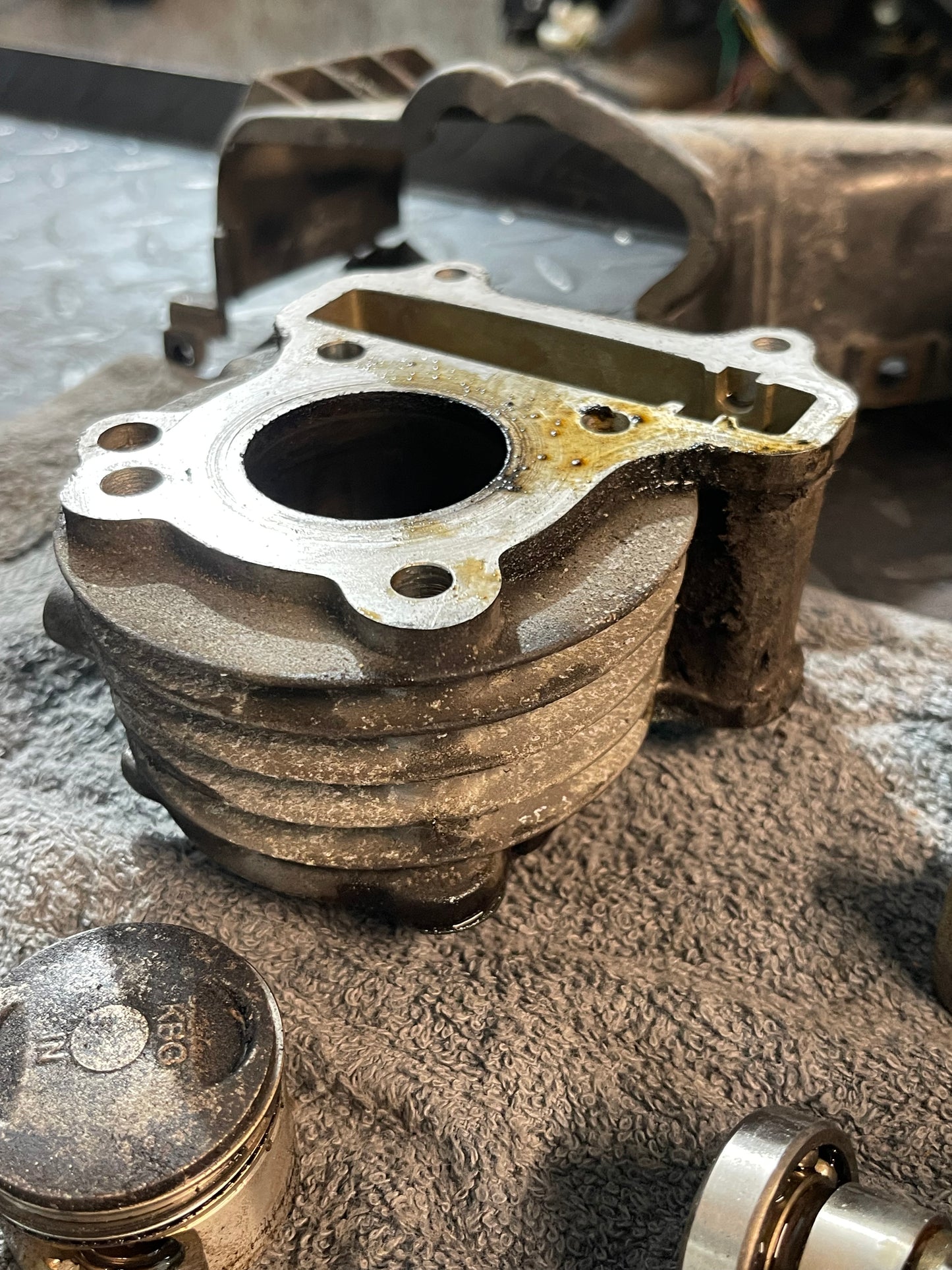 50cc Cilinderkit + Cilinderkop SYM Origineel