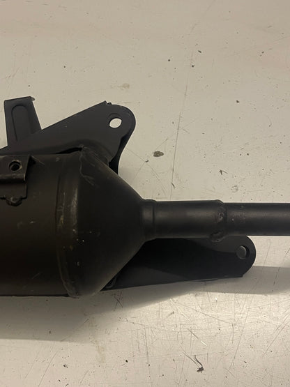GY6 10” Uitlaat met spatbord aansluiting NIEUW