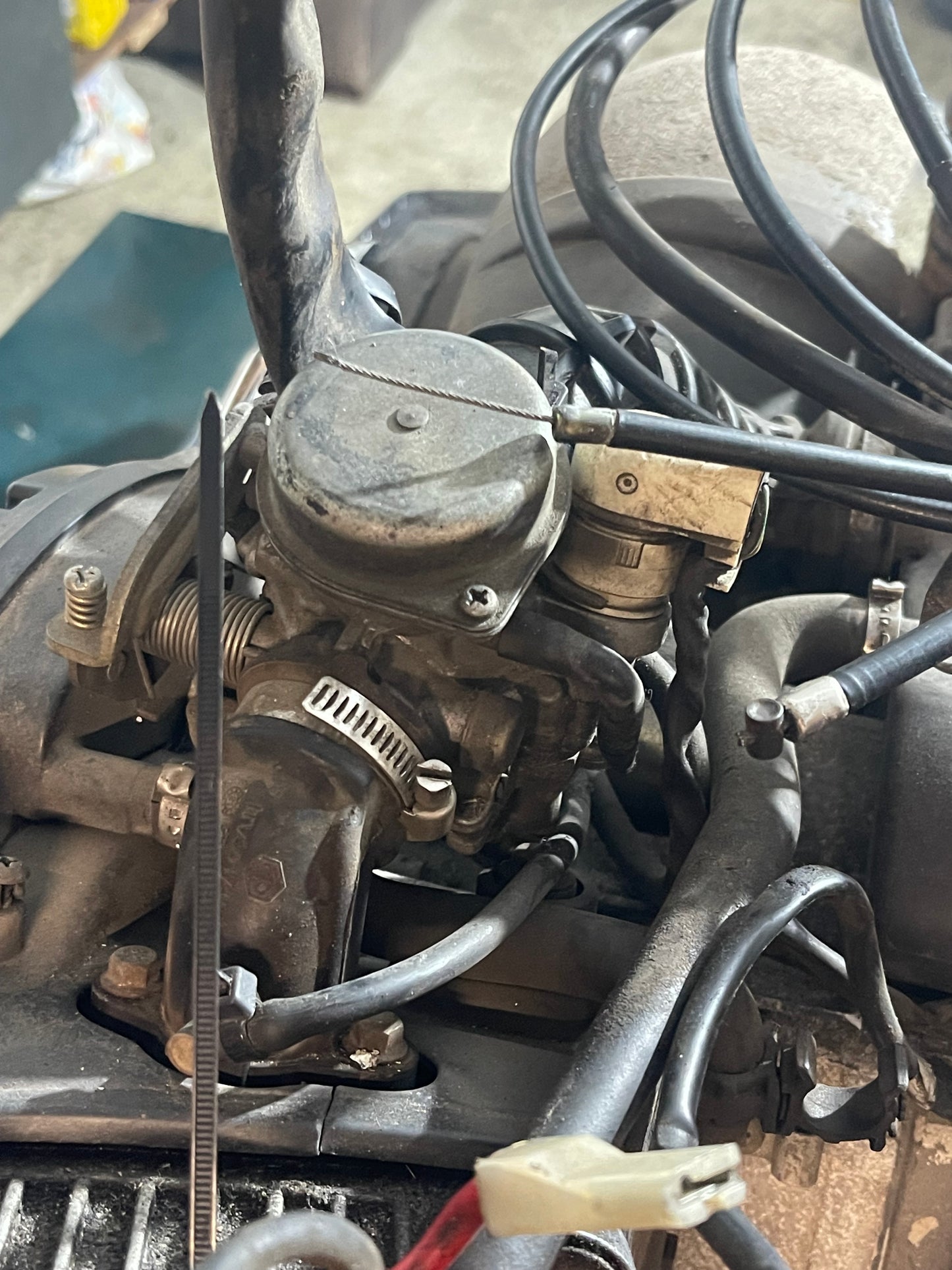 Compleet Motorblok Piaggio Vespa S 50 4 Takt (8500KM)