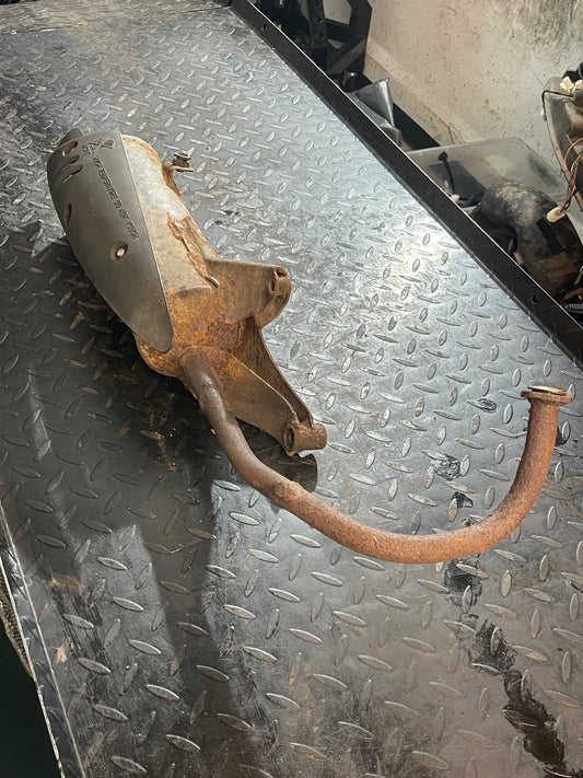 Uitlaat SYM / Peugeot Origineel Euro 2