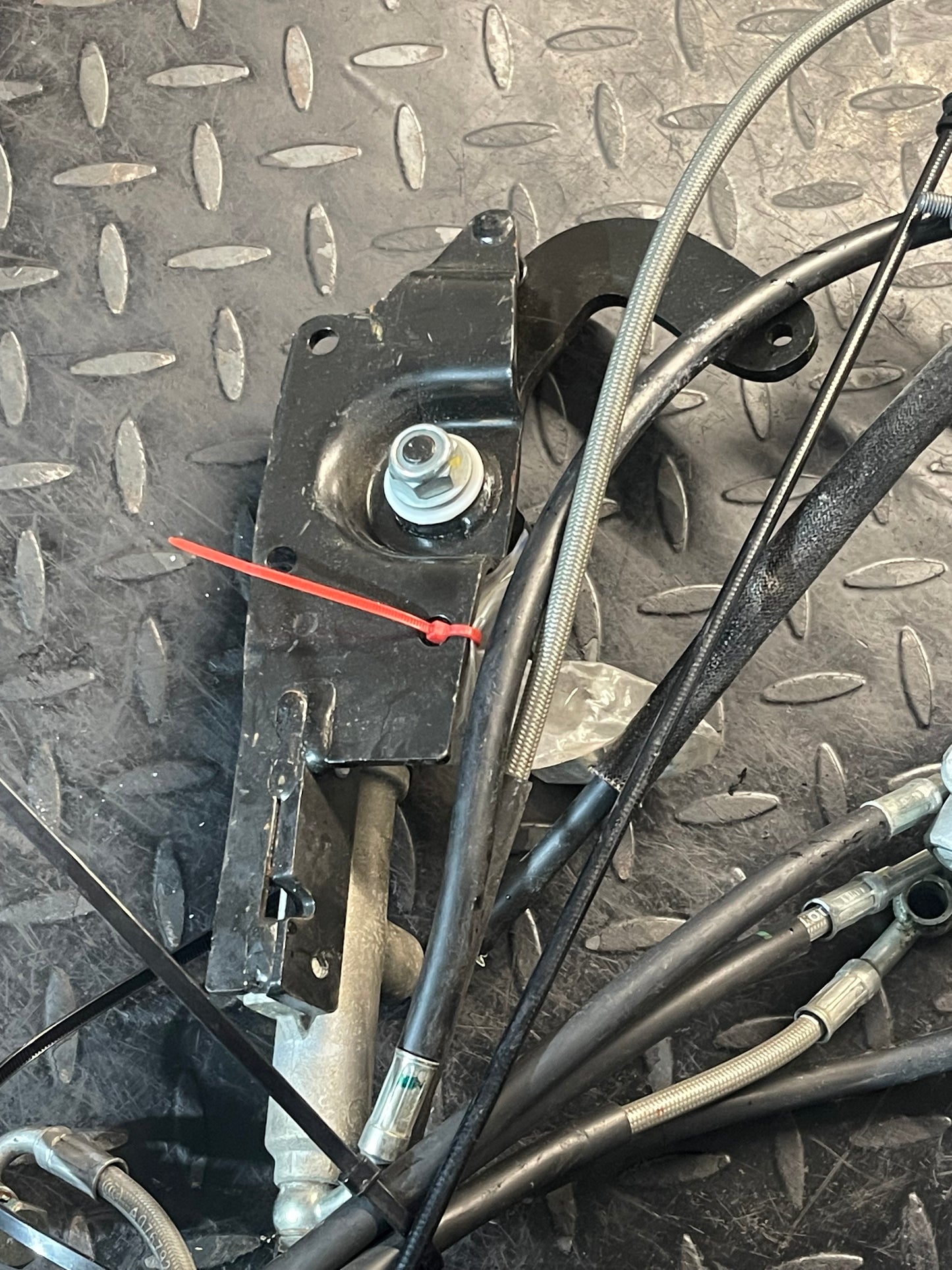 Complete Remleiding set + Voetrempomp Gilera Fuoco 500