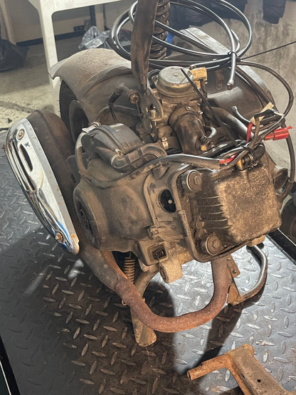Compleet Motorblok Piaggio Vespa S 50 4 Takt (8500KM)