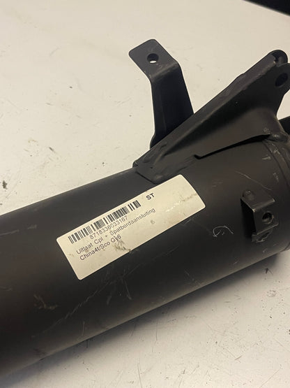GY6 10” Uitlaat met spatbord aansluiting NIEUW