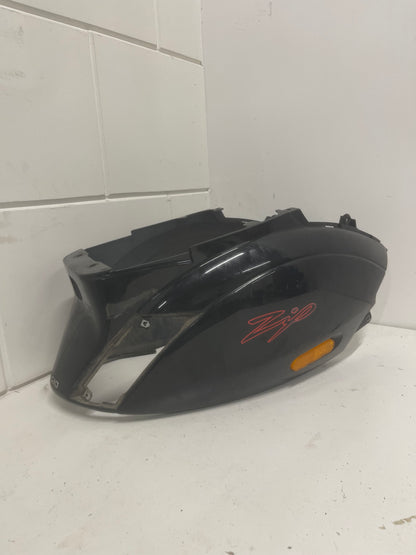 Achterkap Glans Zwart Zip 2000 2T & 4T