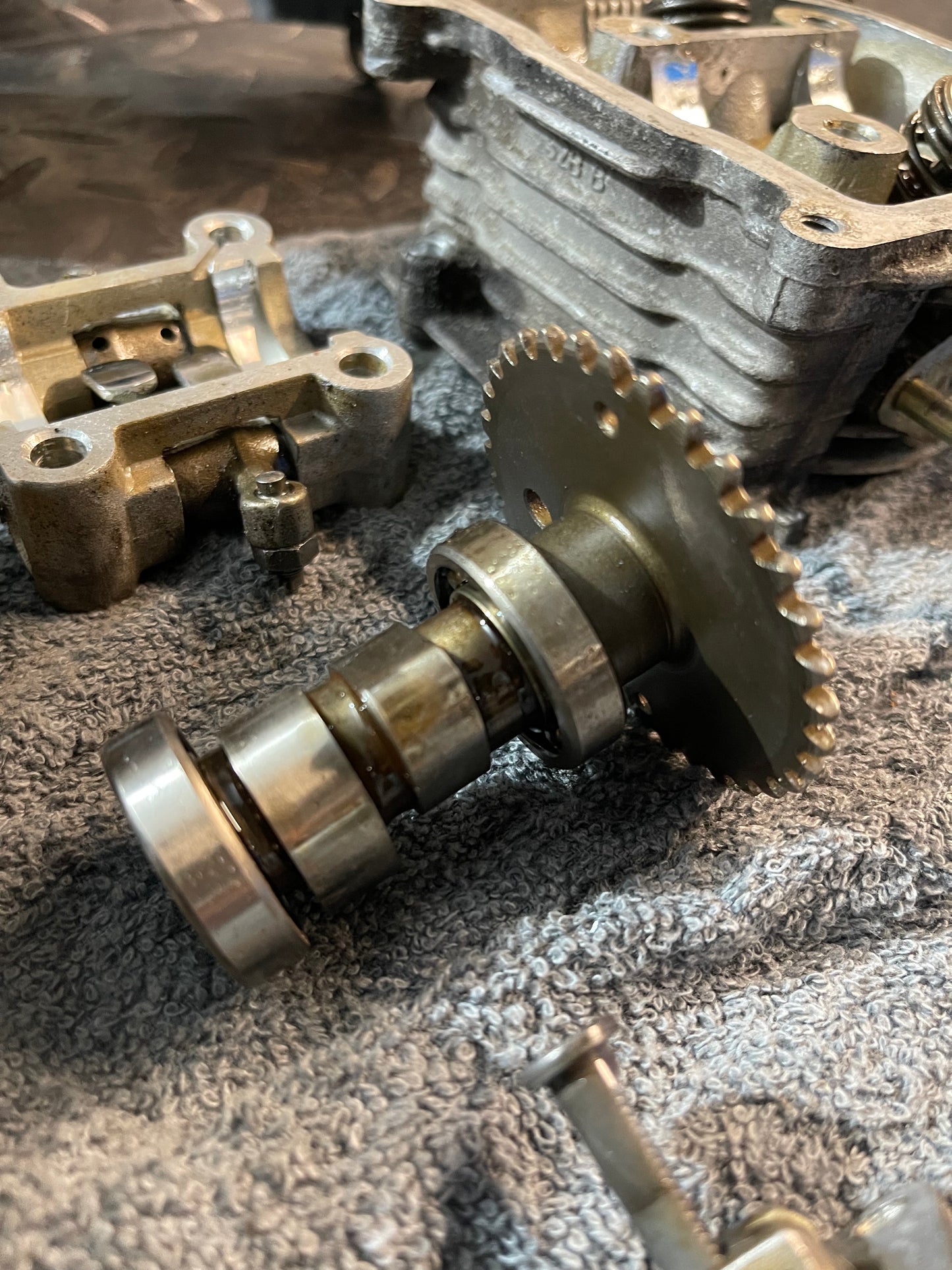 50cc Cilinderkit + Cilinderkop SYM Origineel