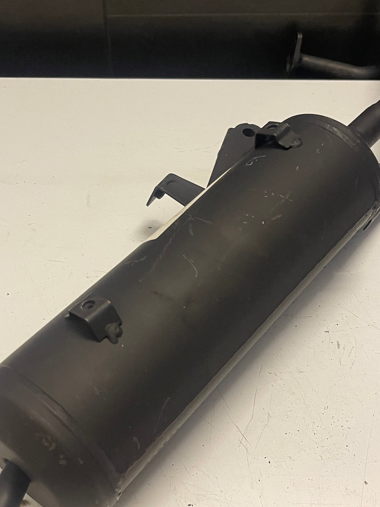GY6 10” Uitlaat met spatbord aansluiting NIEUW