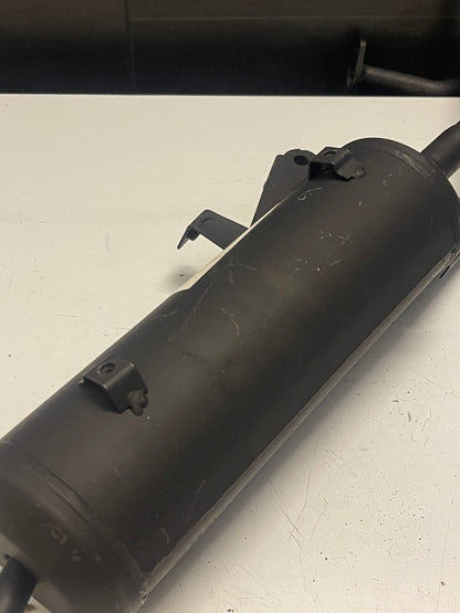 GY6 10” Uitlaat met spatbord aansluiting NIEUW