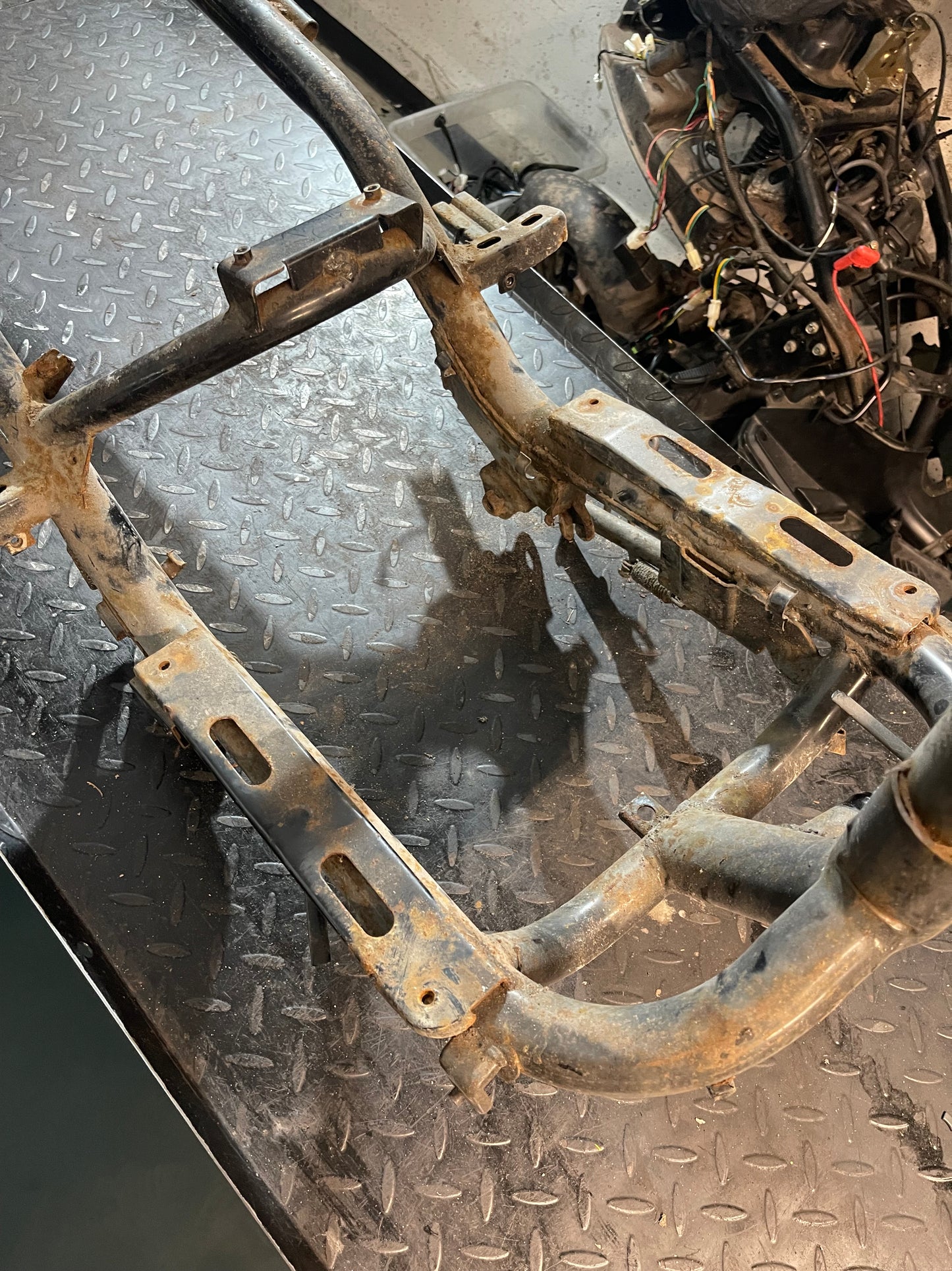 Brom Frame SYM Fiddle II 2008 (Geel Kenteken)